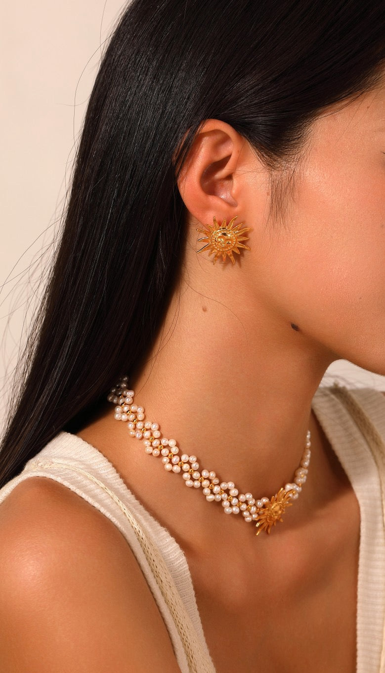 THE SUN CHOCKER NECKLACE