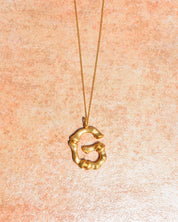 Custom Alphabet Necklace | Alphabet Necklace | Anima Guzga