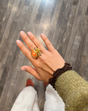 FLOWER MOON RING
