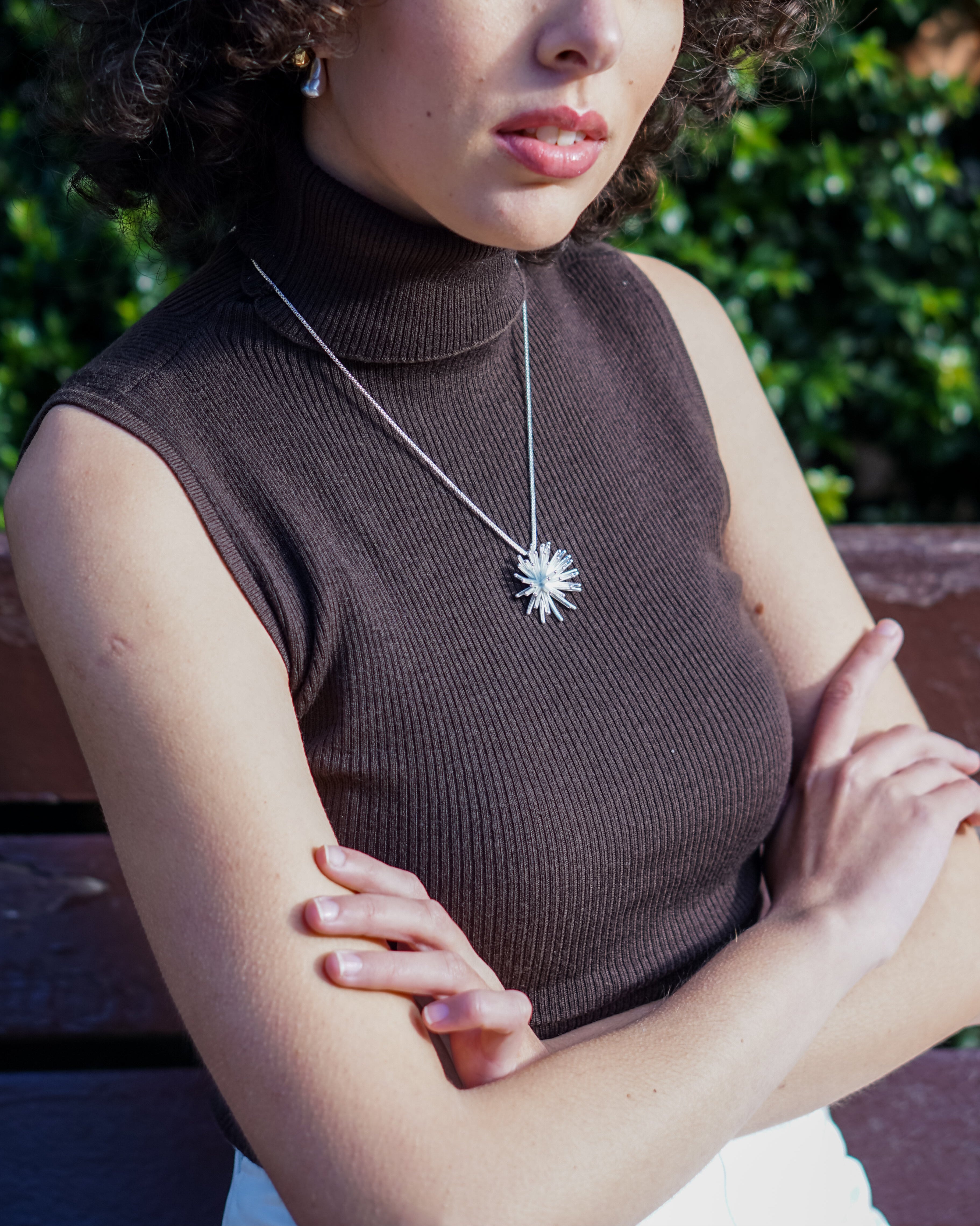 ROLLKRAGEN-STRICKTOP „GIANNA“