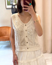 FOLK CROCHET VEST Anima Guzga