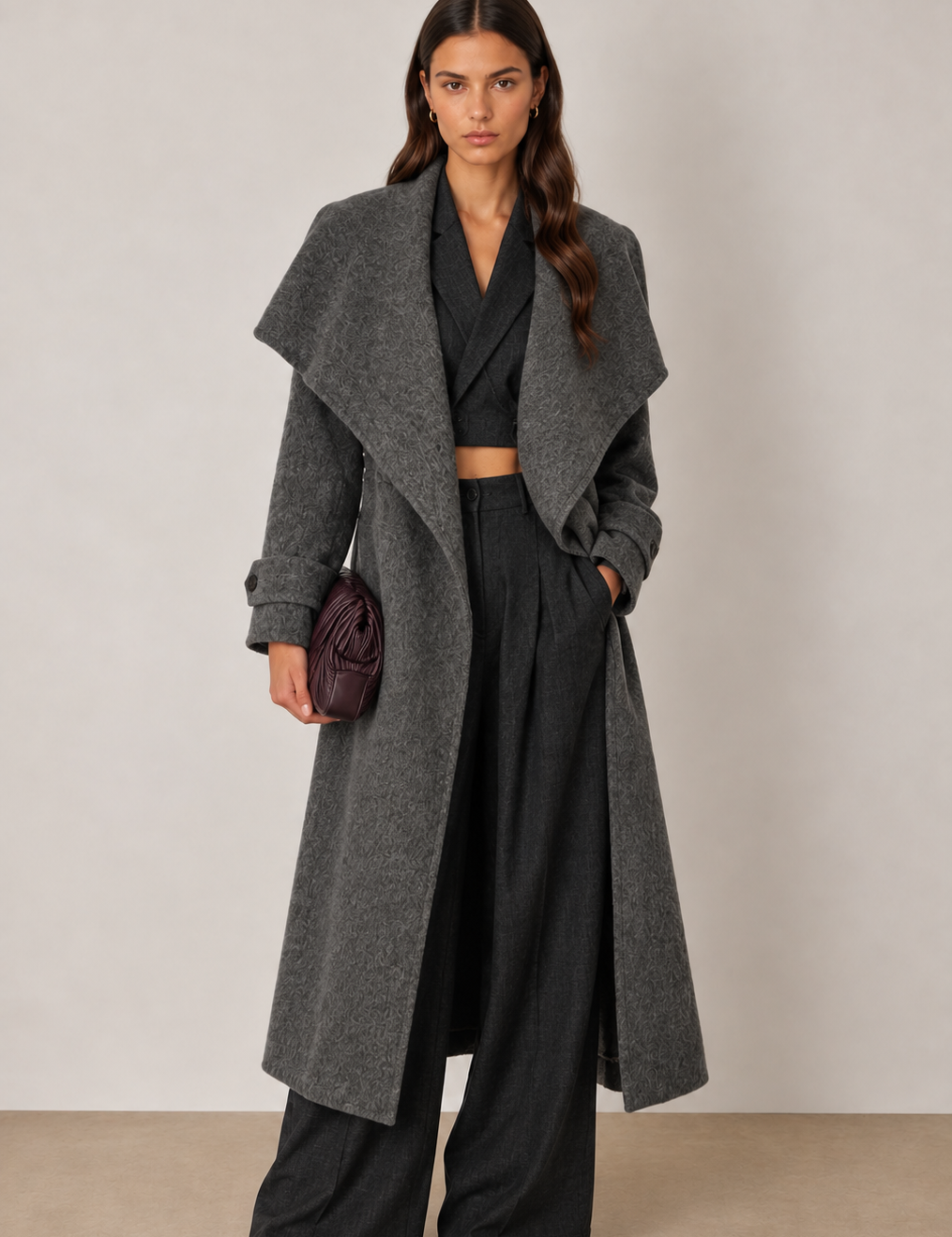 ROSA COAT x Sthela & Co Anima Guzga