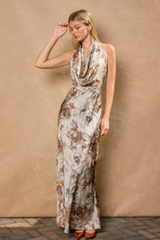 SANDSTONE FLORAL DRESS