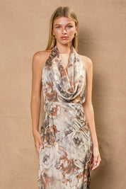 SANDSTONE FLORAL DRESS