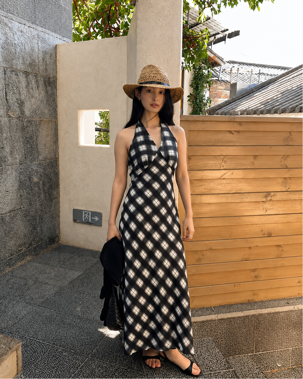 SQUARE GARDEN DRESS Anima Guzga