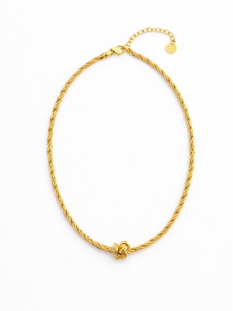 THE KNOTTED CHAIN NECKLACE