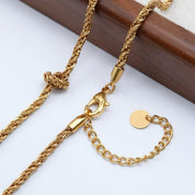 THE KNOTTED CHAIN NECKLACE