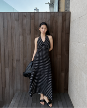 ARDENTE POLKA DOT DRESS Anima Guzga