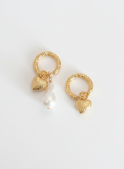 LONELY HEARTS CLUB PEARL EARRINGS