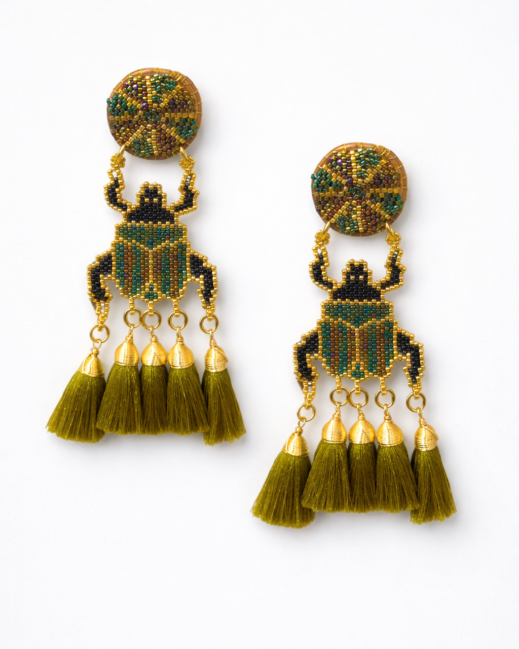 MIYUKI ESCARABAJO EARRINGS Anima Guzga