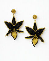 MIYUKI ORCHID EARRINGS