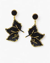 MIYUKI HALF FLOWER EARRINGS Anima Guzga