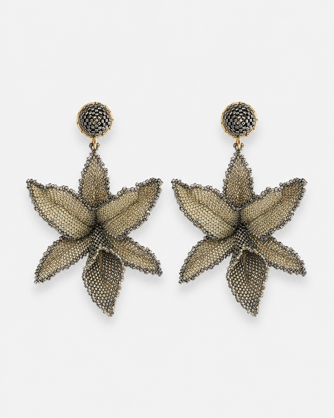MIYUKI ORCHID EARRINGS Anima Guzga