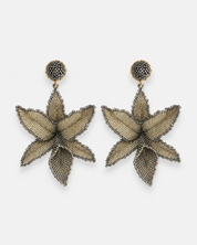 MIYUKI ORCHID EARRINGS Anima Guzga