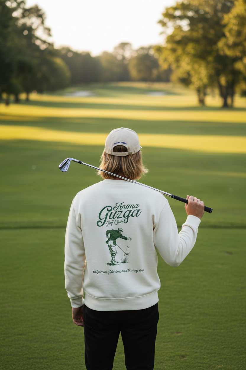 THE FAIRWAY WAGER SWEATSHIRT - Anima Guzga THE FAIRWAY WAGER SWEATSHIRT - Anima Guzga